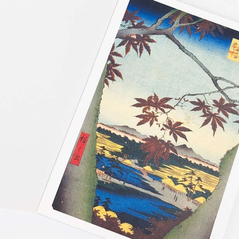Album med Hiroshige-aftryk