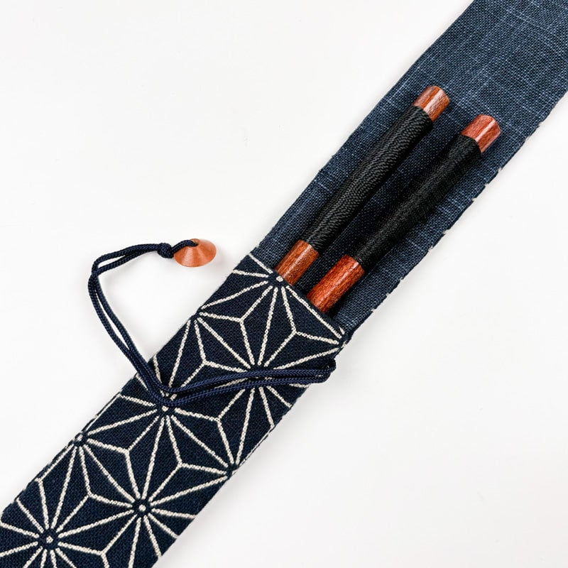 Asanoha Fan Clutch-taske