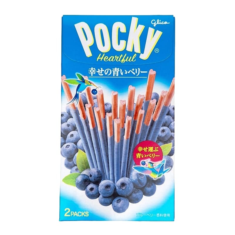 Blåbær Pocky Stick Heart
