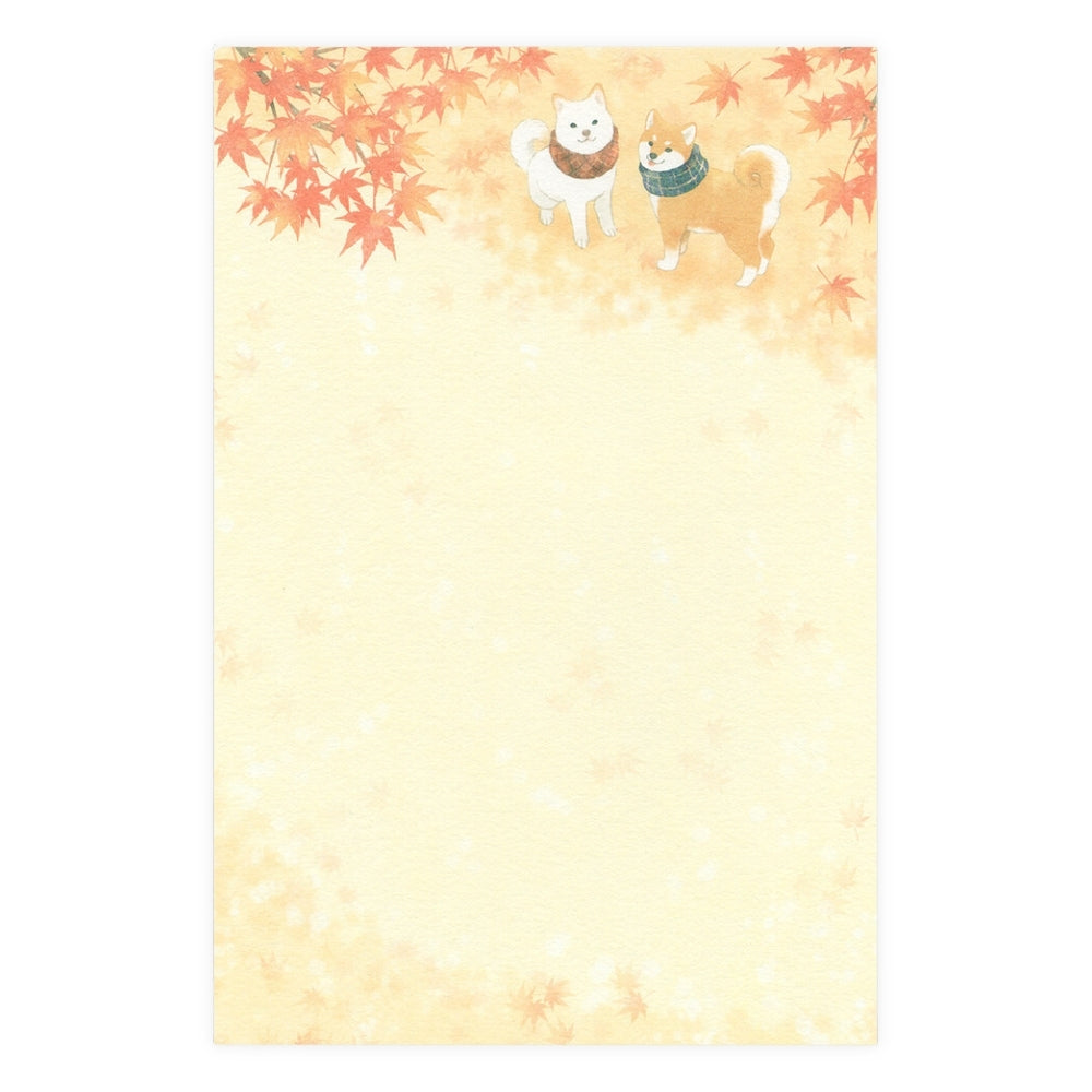 Brevpapir - Shiba & Momiji