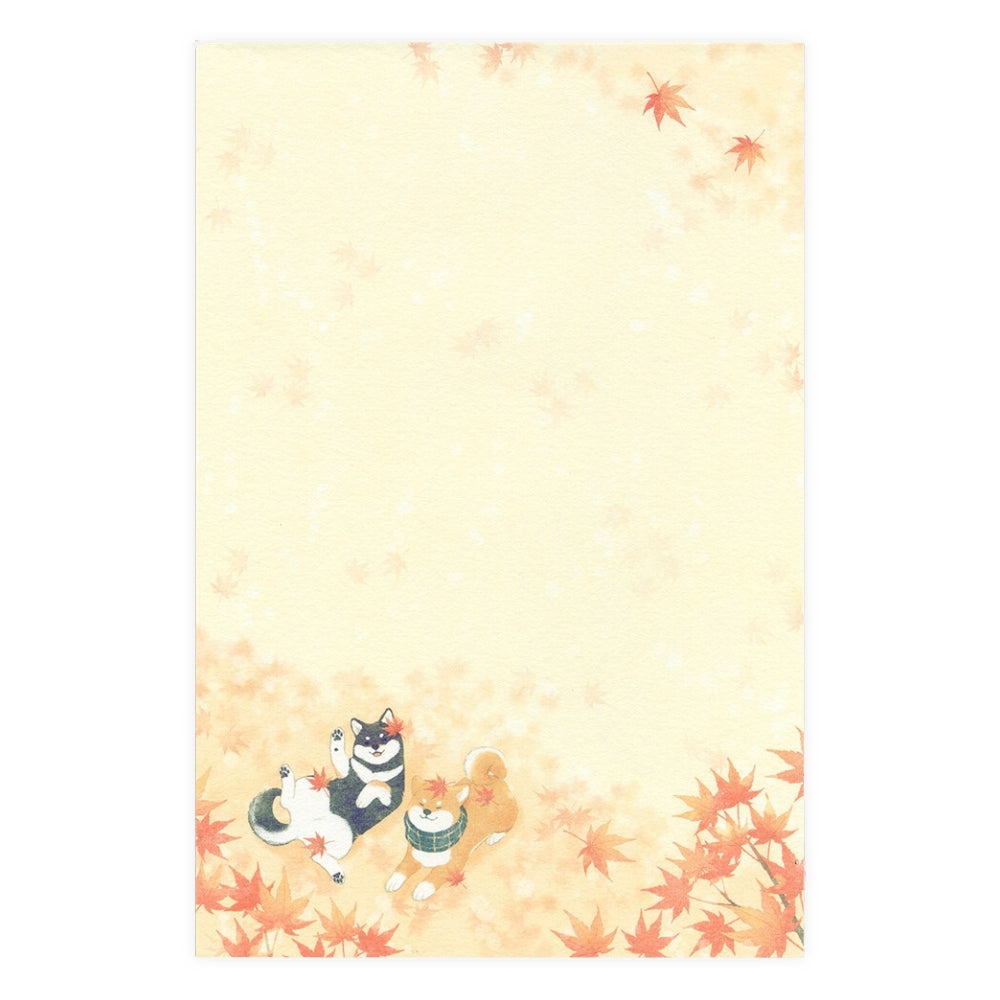 Brevpapir - Shiba & Momiji