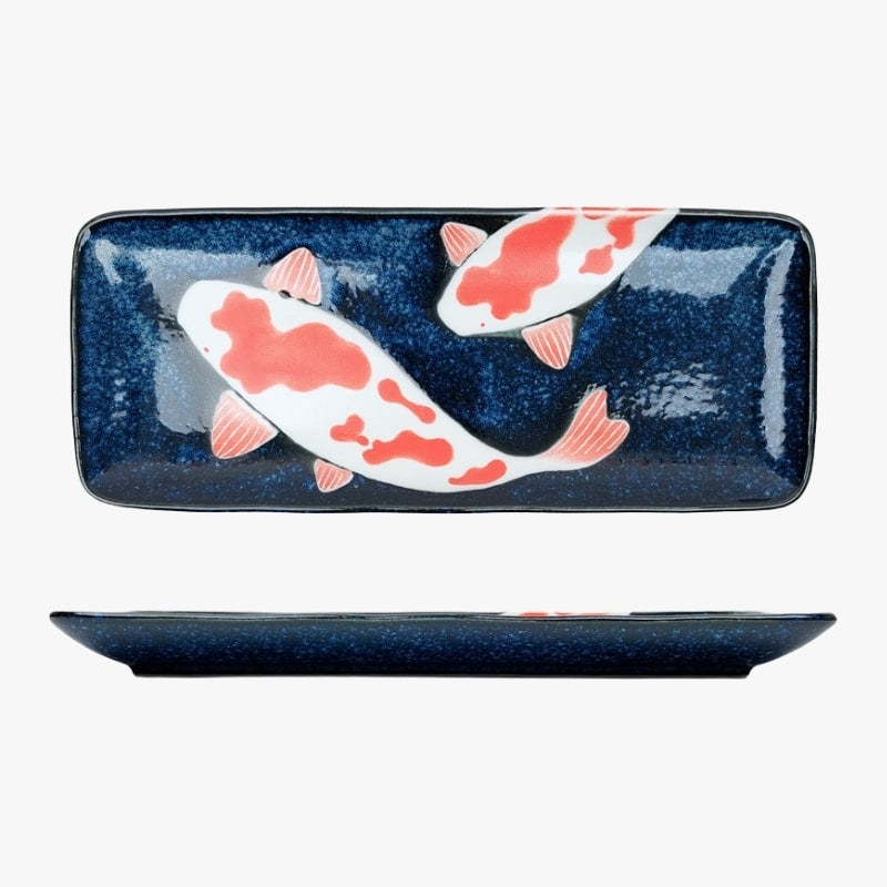 Carp Koi sushi-tallerken