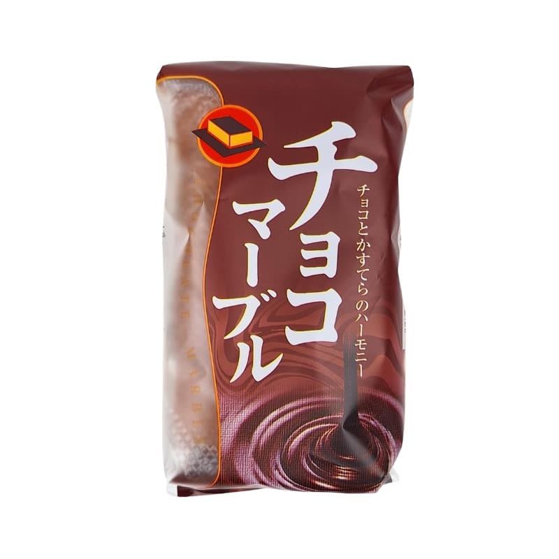 Castella chokolade-marmorkage