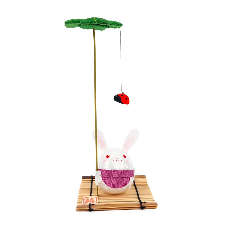 Chirimen Kanin Japansk figur