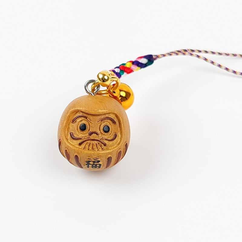 Daruma dukke nøglering