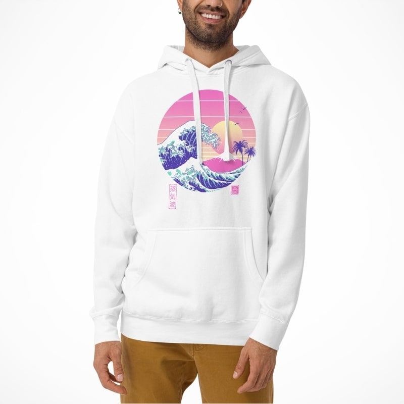 Den store japanske sweatshirt Vapor Wave