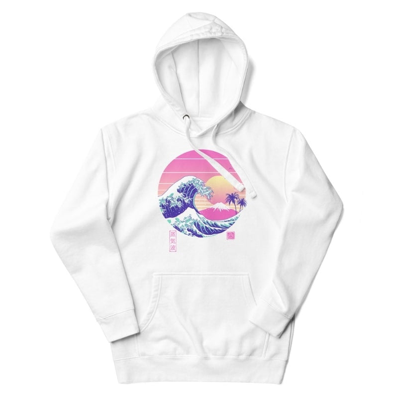 Den store japanske sweatshirt Vapor Wave S
