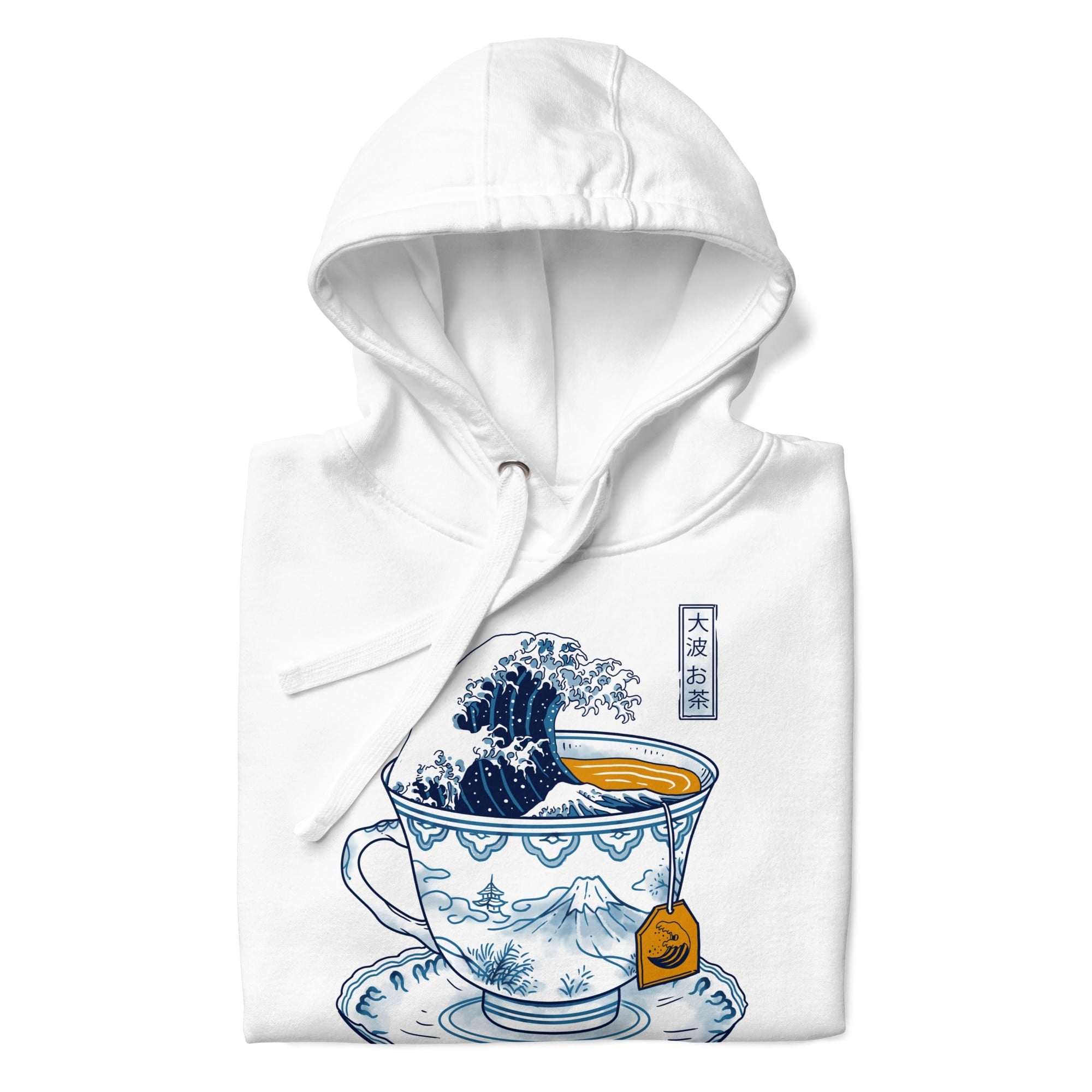 Den store te i Kanagawa Japansk sweatshirt