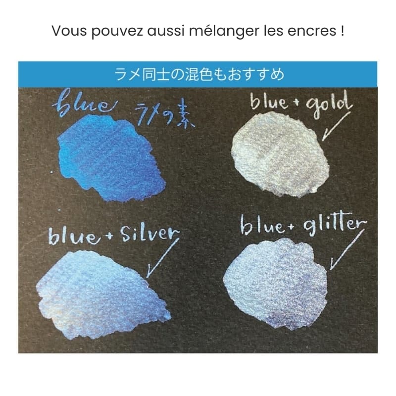 Drop of Shimmer-blæk af Kuretake