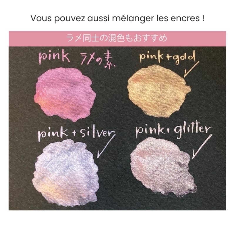 Drop of Shimmer-blæk af Kuretake