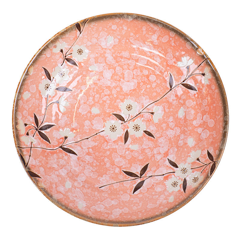 Dyb Japansk Tallerken - Pinku Sakura