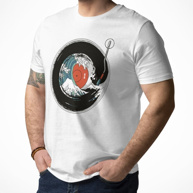 Enso Vinyl japansk T-shirt