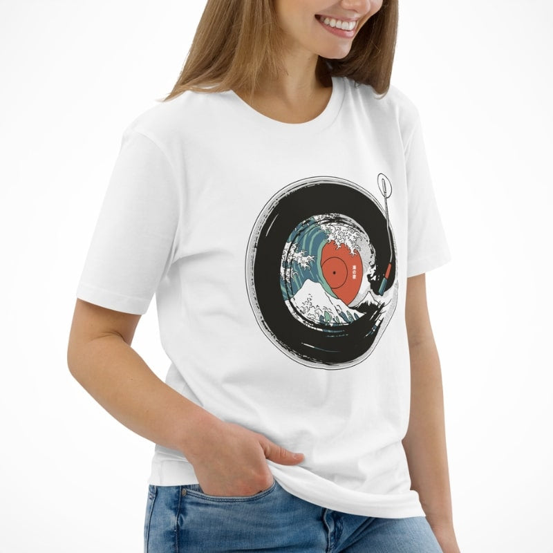 Enso Vinyl japansk T-shirt