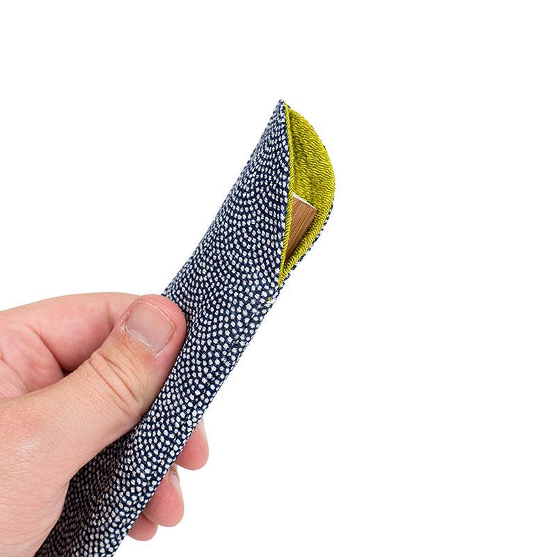 Etui til Japansk Vifte - Yuzen Samekomon