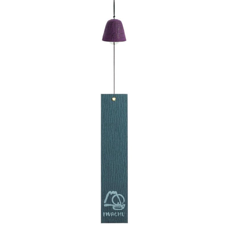 Furin Iwachu Violet japansk klokkespil - 4,5 cm