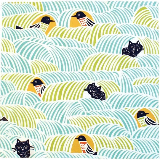 Furoshiki japansk stof - 70x70 cm