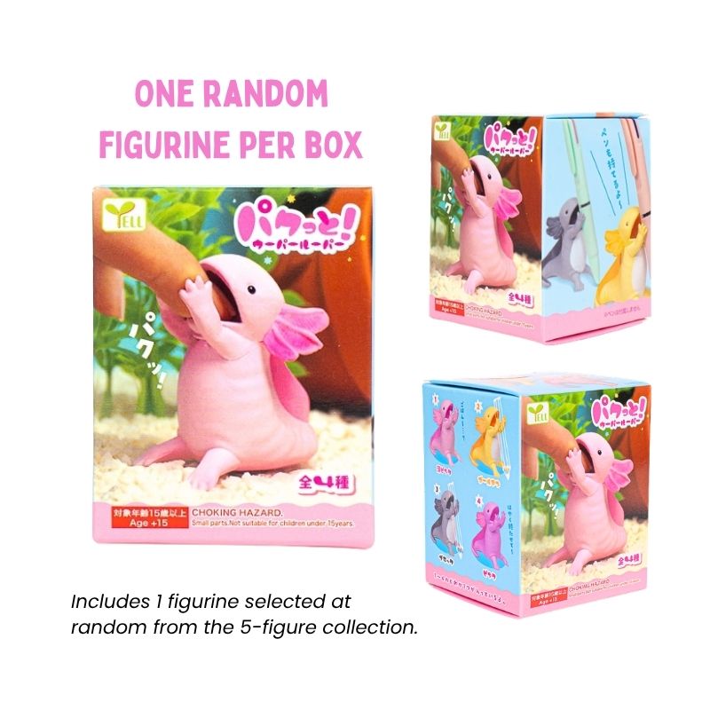 Gachapon Figur - Axolotl Penneholder