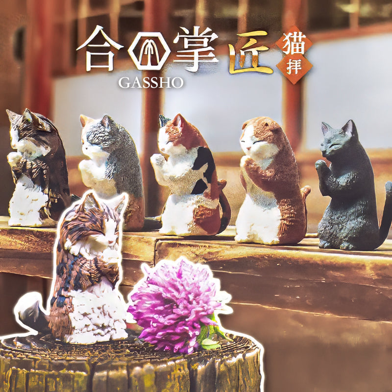 Gachapon Figur - Gassho Kat