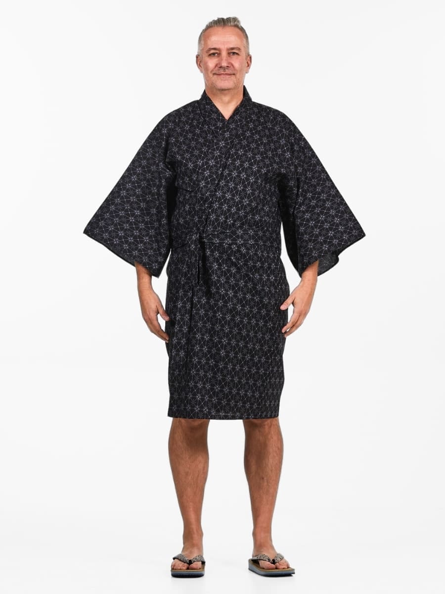 Happi Hishigata Kimono til mænd Én størrelse