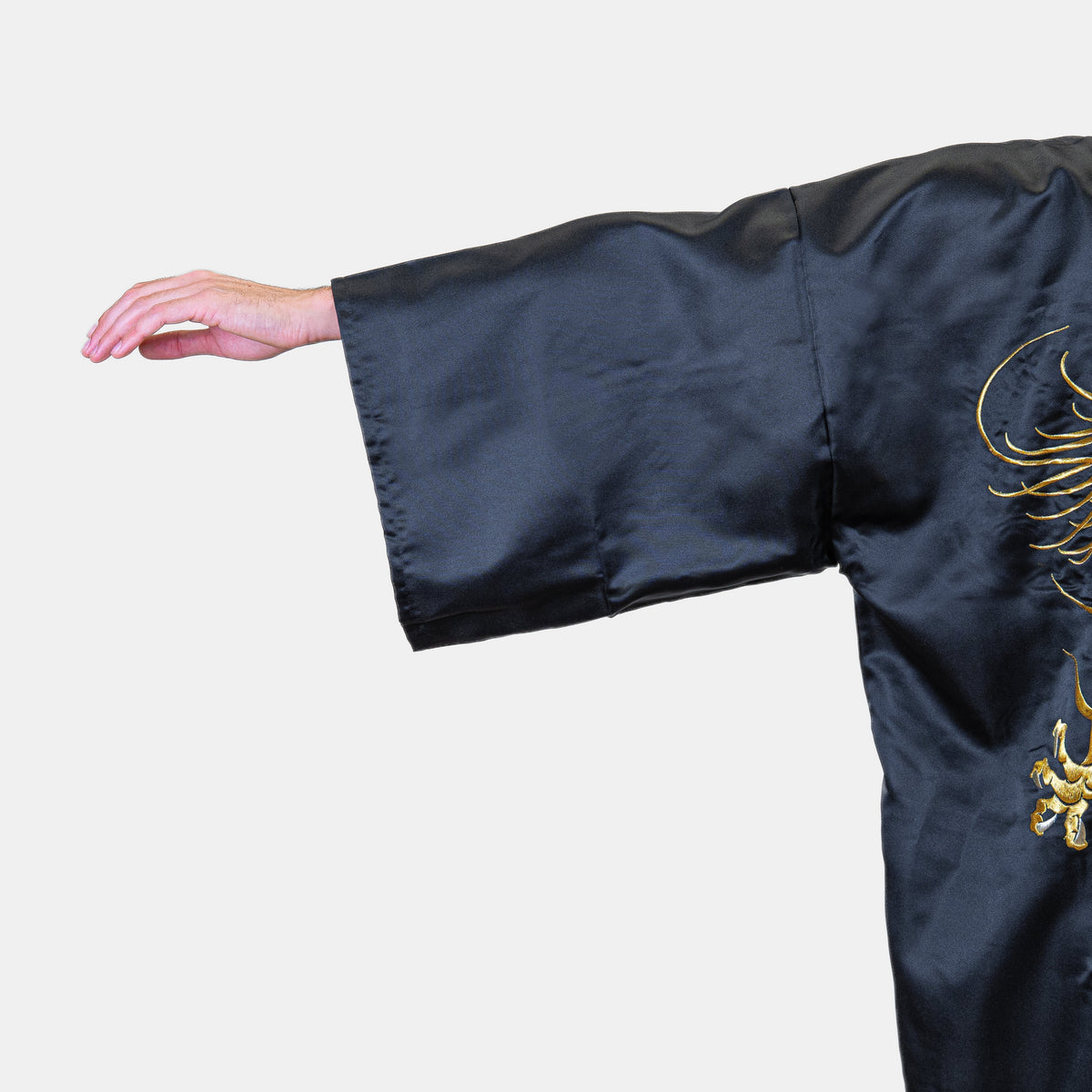 Happi-kimono Herre Oversize – Gylden Drage