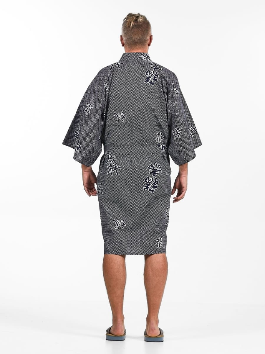 Happi Kimono Yorokobi til mænd Én størrelse
