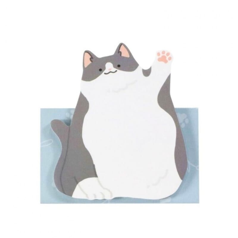 Hej! Cat Grey sticky notes
