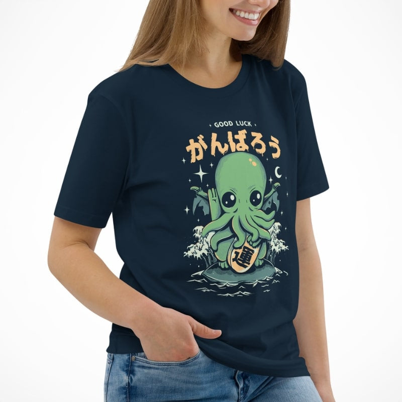 Held og lykke japansk T-shirt