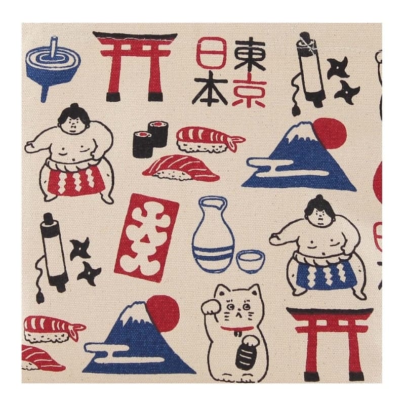 Japan Symbols Mini Tote