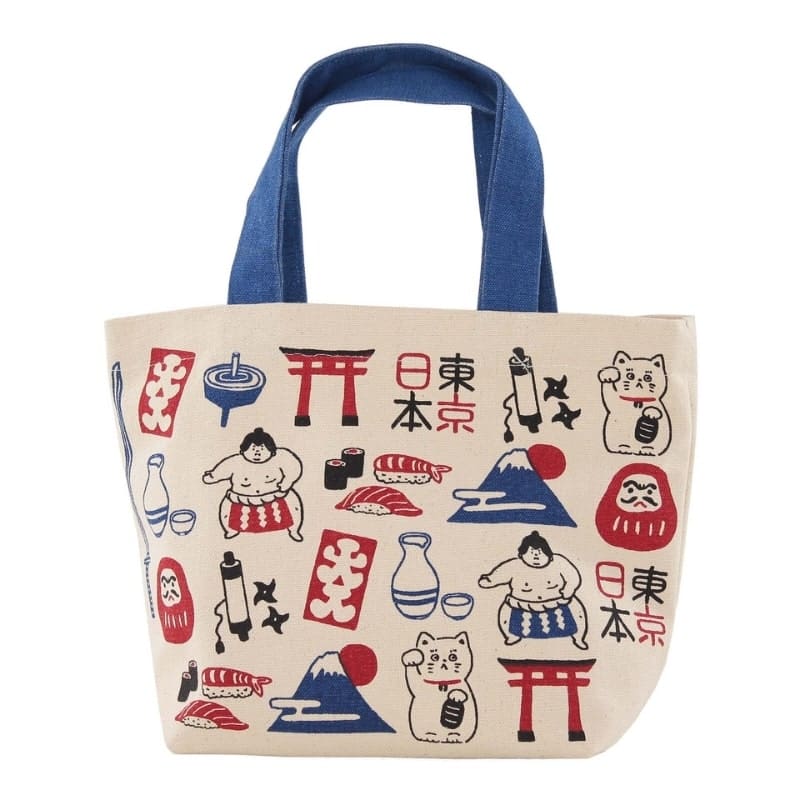 Japan Symbols Mini Tote