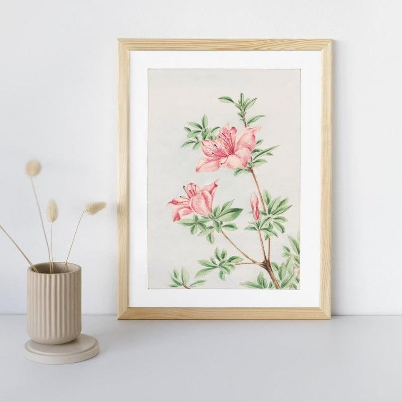 Japansk azalea-print A3