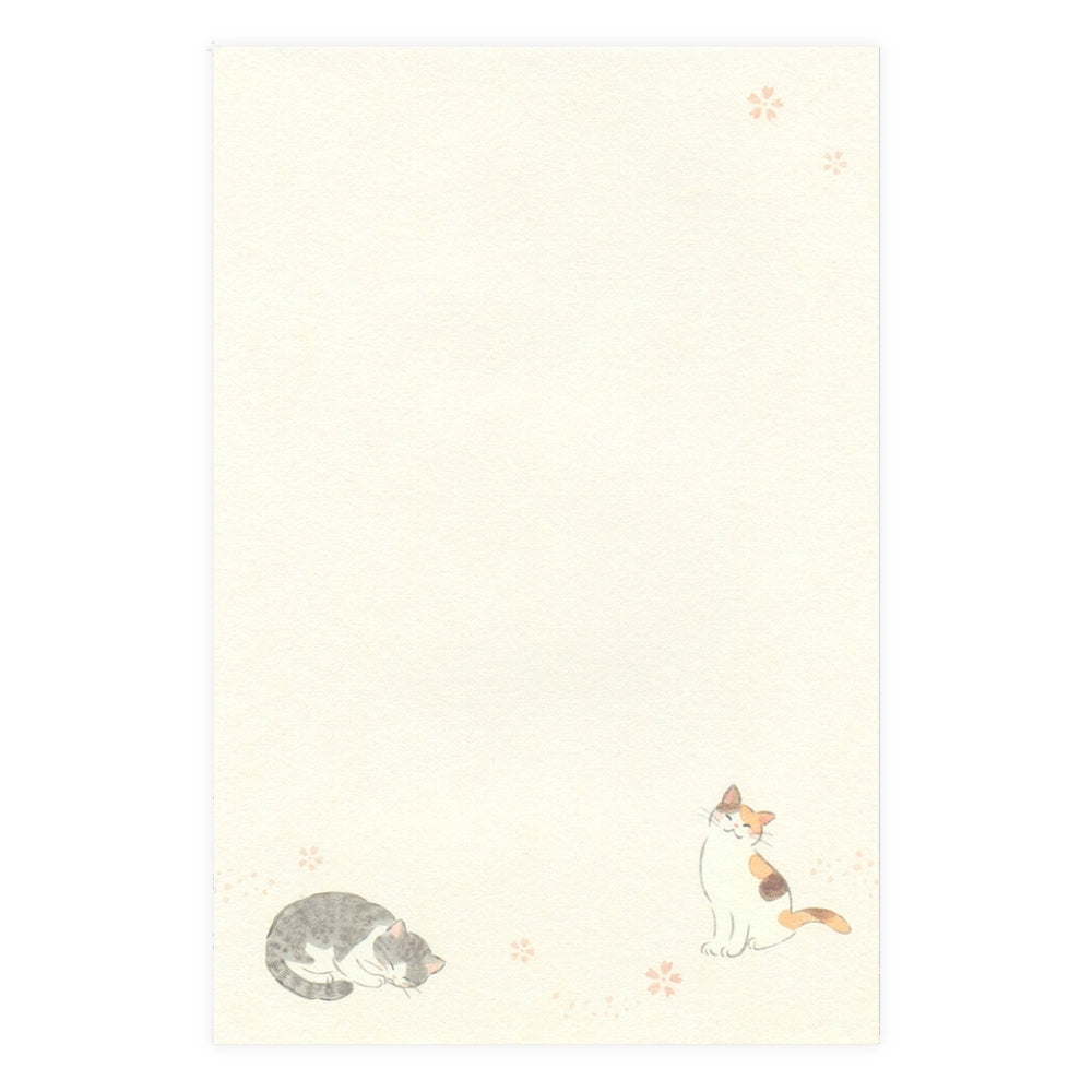 Japansk Brevpapir - Katte