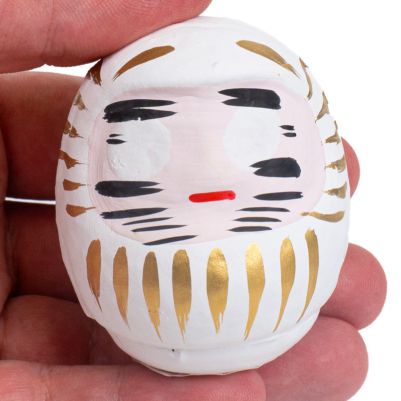 Japansk Daruma 6 cm - Flere Farver