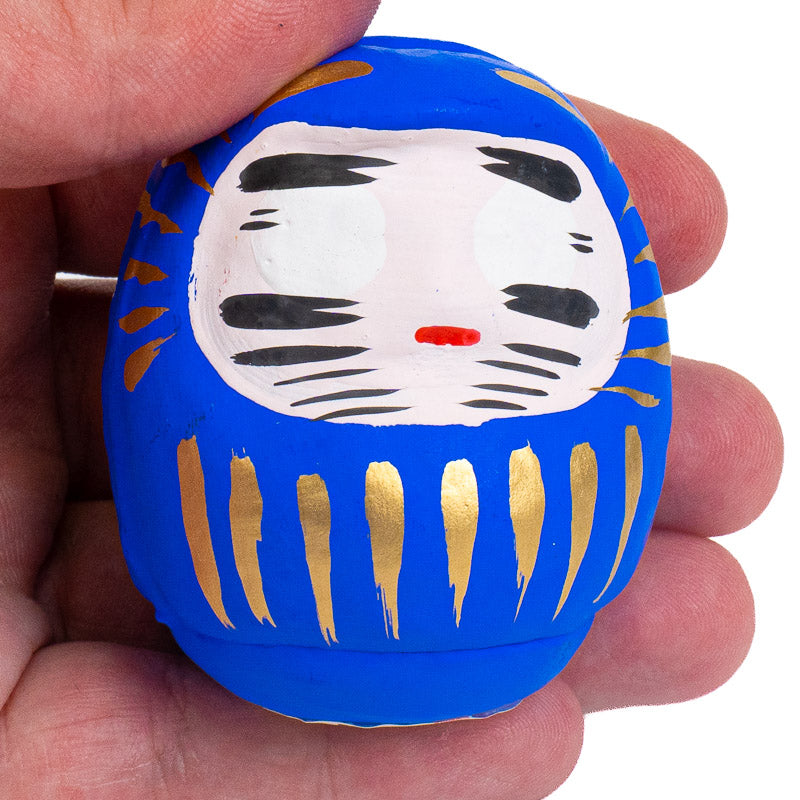 Japansk Daruma 6 cm - Flere Farver