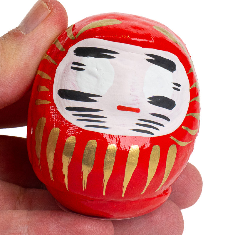 Japansk Daruma 6 cm - Flere Farver