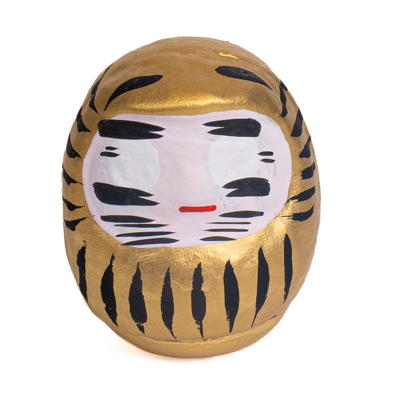Japansk Daruma 6 cm - Flere Farver Guld