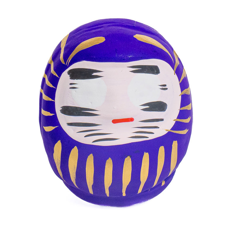 Japansk Daruma 6 cm - Flere Farver Lilla