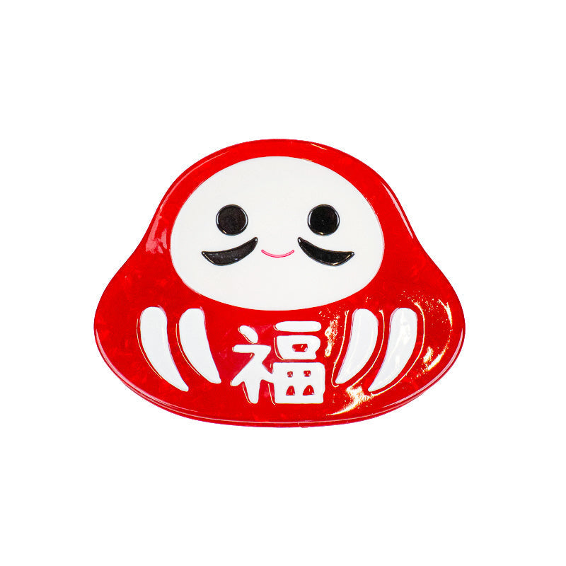Japansk Daruma-hårspænde