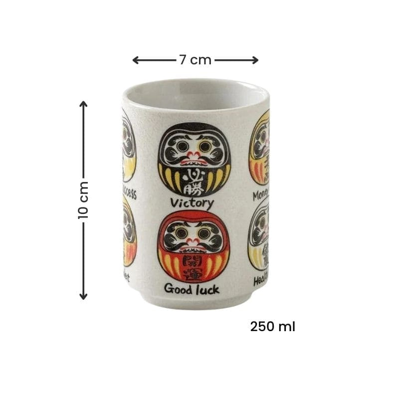 Japansk Daruma-krus