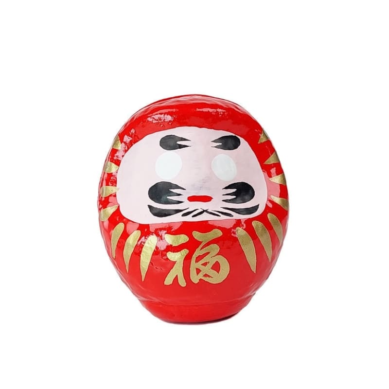 Japansk daruma rød - 4,5 cm
