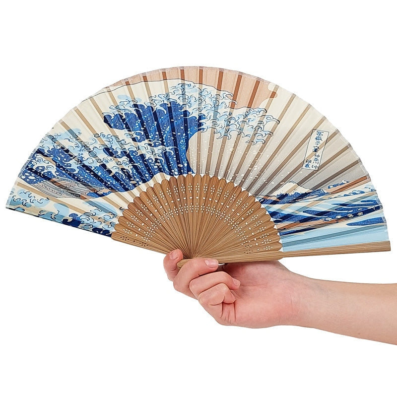 Japansk fan Den store bølge fra Kanagawa