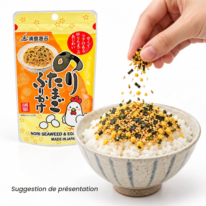 Japansk Furikake til Ris – Nori & Æg