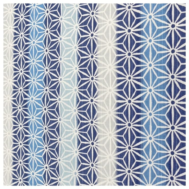 Japansk Furoshiki Asanoha-mønster - 70x70 cm