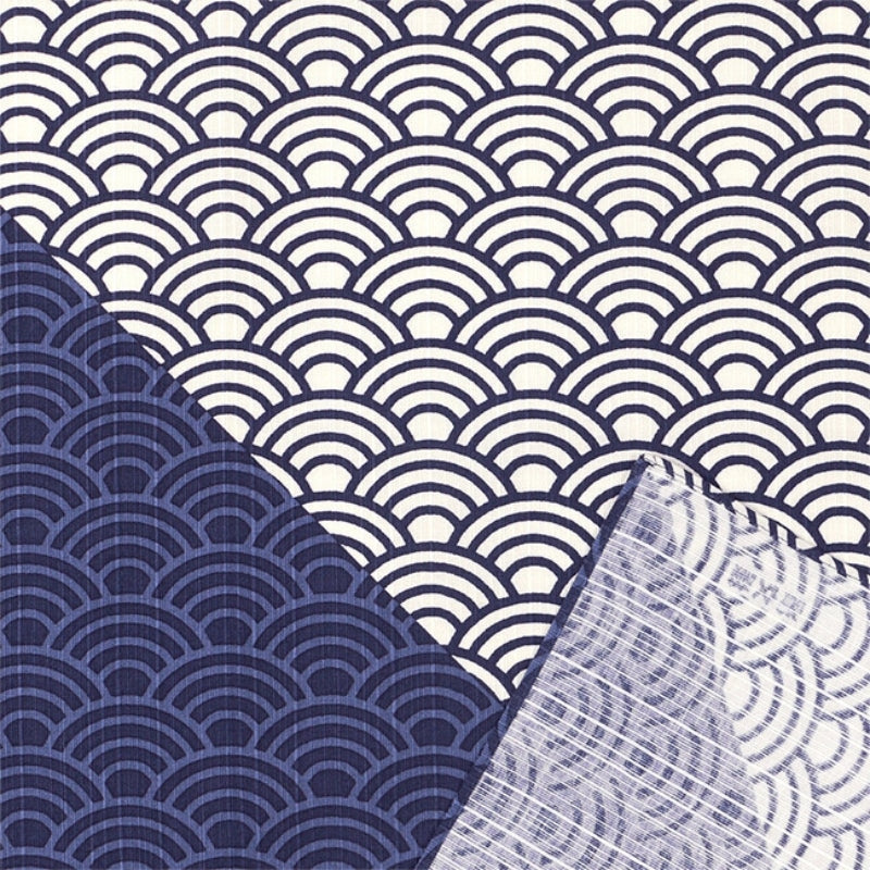 Japansk Furoshiki Seigaiha - 50x50 cm