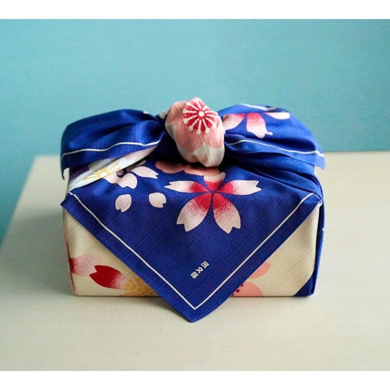 Japansk Furoshiki Shizuka Sakura - 90x90 cm