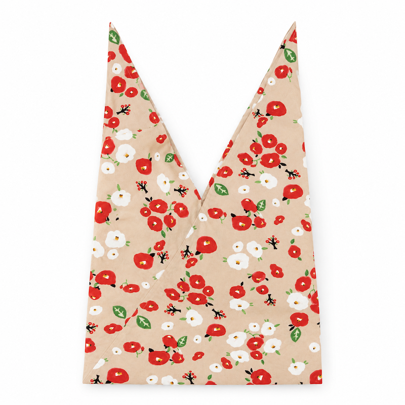 Japansk Furoshiki-taske - Kamelia