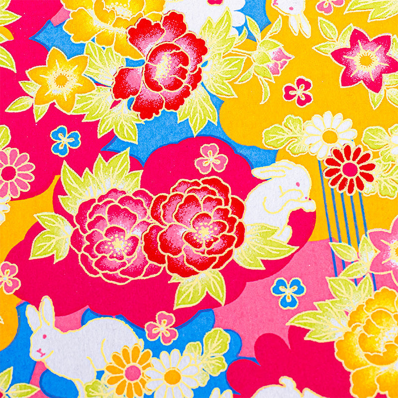 Japansk Goshuin Bog Mino Washi - Usagi