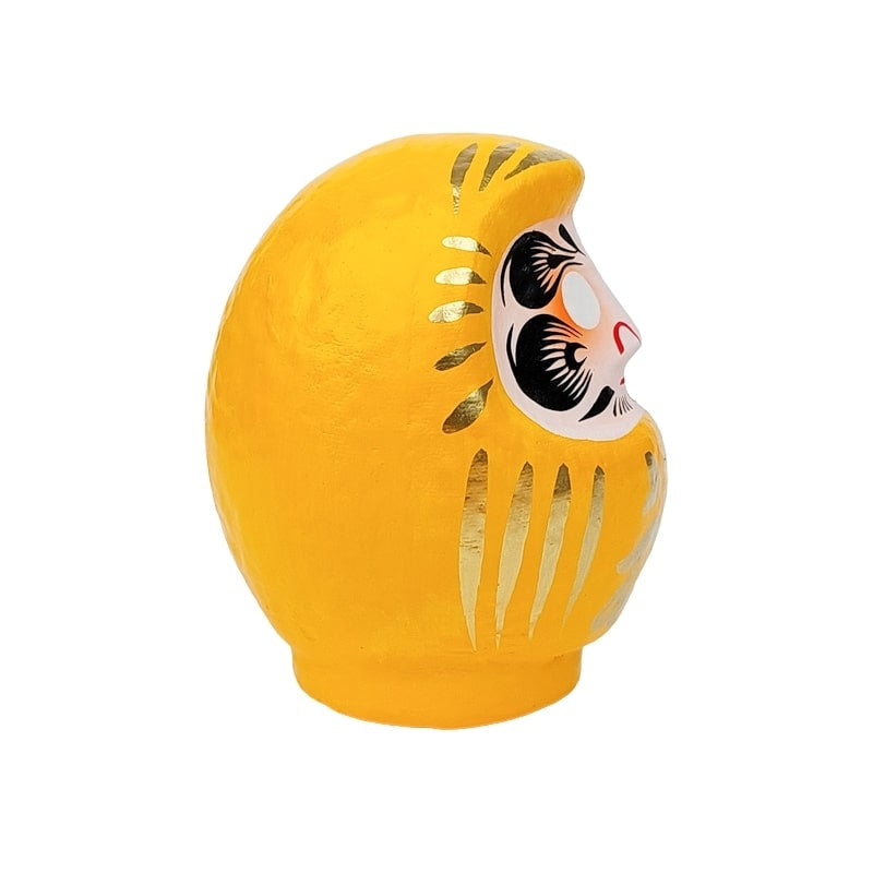Japansk gul daruma - 9 til 15 cm