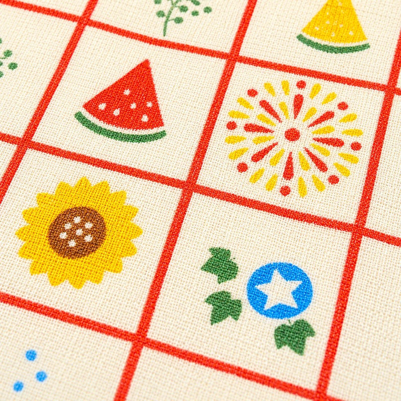Japansk Håndklæde - Sommermotiver