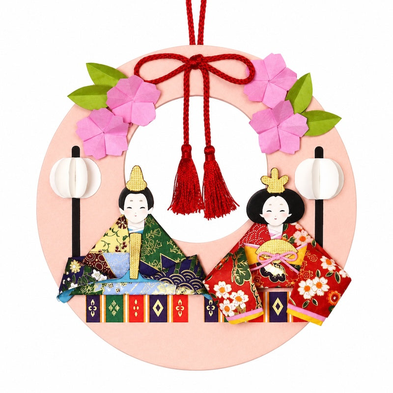 Japansk Hobbykit til Hængedekoration - Hina Matsuri