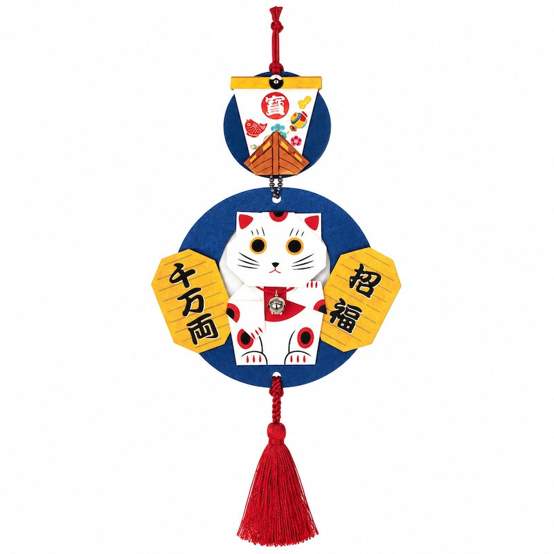 Japansk Hobbykit til Hængedekoration - Maneki Neko